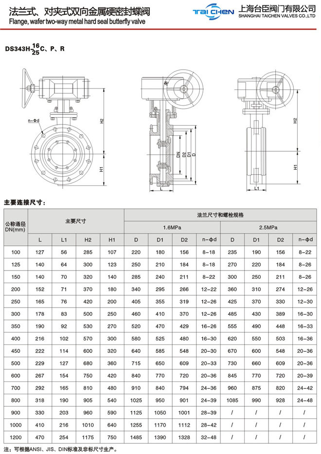 金属硬密封蝶阀